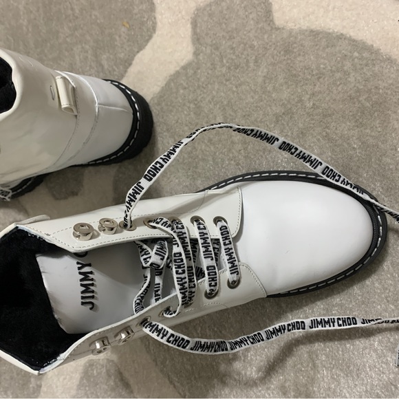 JIMMY CHOO fur-lined boots - Picture 4 of 8